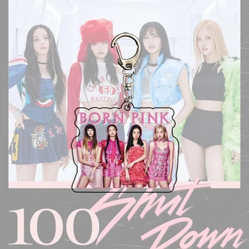 Акриловый брелок Блекпинк blackpink