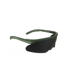 Окуляри балістичні Mil-Tec SWISS EYE® Тактичні зі змінними лінзами Raptor Pro Olive (15620101)