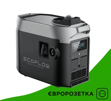 Инверторный бензиновый генератор EcoFlow Smart Generator (GasEB-EU) европейская розетка