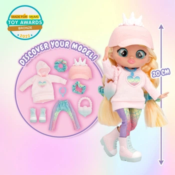 Лялька Magic bff by cry babies stella fashion doll із 9 сюрпризів