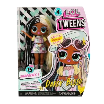 Кукла LOL Surprise Tweens S4 - Darcy Blush серії "Tweens" S4 - ЛОЛ Твінс Дарсі Блаш - Ігровий набір LOL