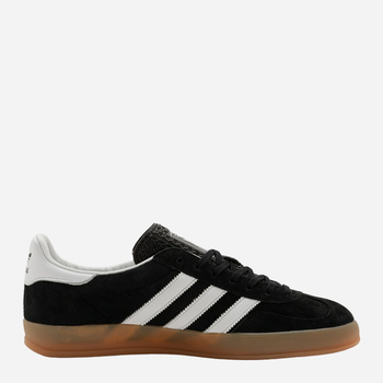 Sneakersy męskie do kostki adidas Originals Gazelle Indoor H06259 44 Czarne (4066746178256)