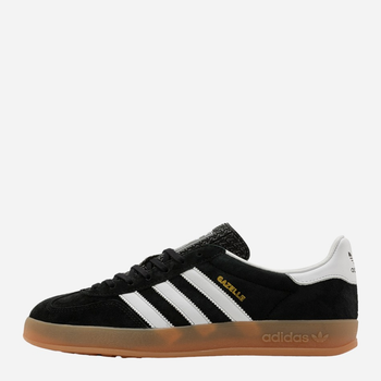 Sneakersy męskie do kostki adidas Originals Gazelle Indoor H06259 44 Czarne (4066746178256)