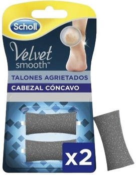Wymienne końcówki Scholl Velvet Smooth Cracked Heels (8410104892715)
