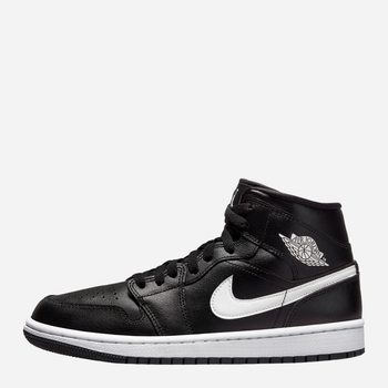 Buty do koszykówki męskie za kostkę Nike Jordan Brand Air Jordan 1 Mid Wmns DV0991-001 40.5 Czarne (196148918809)