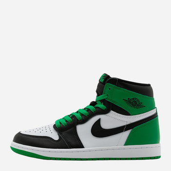 Buty do koszykówki męskie za kostkę Nike Jordan Brand Air Jordan 1 High DZ5485-031 52.5 Czarne (196604406628)