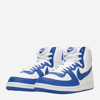 Tenisówki męskie za kostkę Nike Terminator High FN6836-100 42.5 Biały/Granatowy (196968080106)