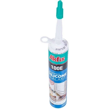 Герметик силиконовый Akfix 100E 280ml (универсальный) белый