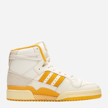 Sneakersy męskie skórzane adidas Forum 84 High IG0053 42 Kremowe (4066756697143)