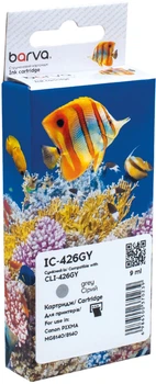 Картридж Barva сумісний з Canon CLI-426GY (4560B001) 1395 арк Grey (IC-426GY)