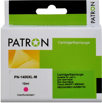 Картридж Patron совместимый с Canon PGI-1400 XL (9203B001) 900 стр Magenta (PN-1400XL-M)