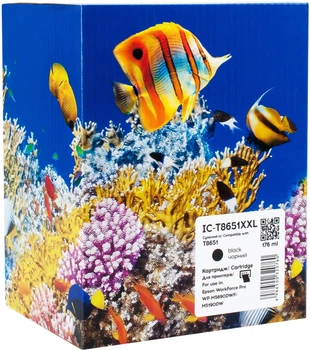 Картридж Barva сумісний з Epson T8651 (C13T865140) 10K арк Black (IC-T8651XXL)
