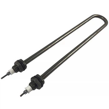 ТЭН 1500W 220V нержавейка L=300mm M16 прямой