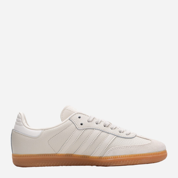 Tenisówki męskie ze skóry naturalnej adidas Originals Samba OG W IE7013 47.5 Beżowe (4066755702886)