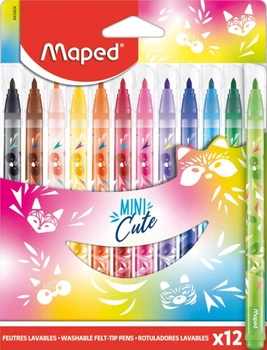 Фломастери MAPED MINI CUTE 12 кольорів (MP.845404)
