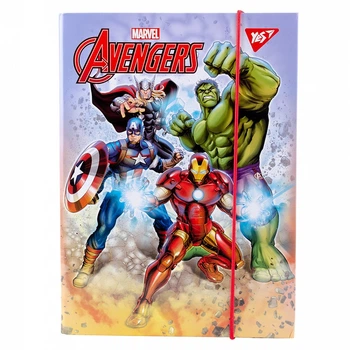 Папка для зошитів картонна YES Marvel.Avengers B5 (491897)