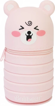 Пенал-подставка Maxi 2в1 1 отделение 20.5x6.5x6.5 см (H-2852-pink)
