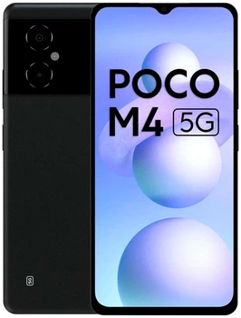 Мобильный телефон POCO M4 5G 4/64GB DualSim Power Black (TKOXAOSZA0549)