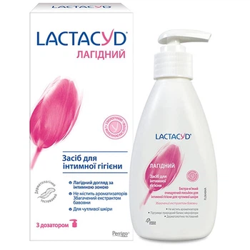 Засіб для інтимної гігієни Lactacyd Лагідний, 200 мл. (124904)