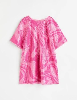 Плаття H&M ДД012059 (10482766) колір рожевий 98