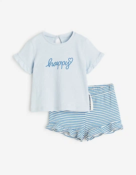 Костюм H&M ДД012961 (11368967) колір блакитний 68