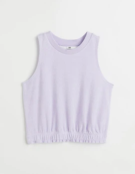 Майка H&M ДД012152 (10416995) колір бузковий 146/152