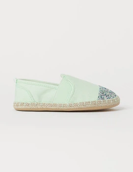 Мокасини H&M ДД011859 (09474243) колір зелений 28