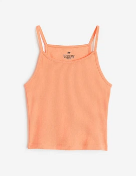 Майка H&M ДД012114 (11211777) колір помаранчевий 158/164