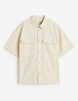Сорочка H&M ДМ008645 (10949887) колір бежевий 164