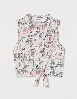 Блуза H&M ДД013025 (08678373) колір різнокольоровий 152