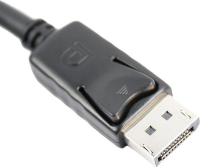 Кабель Logo Video DisplayPort - DisplayPort M/M 2 м Чорний (8590274534827)