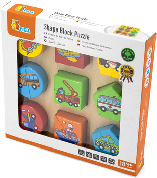 Puzzle Viga Toys Transport (6934510595869)