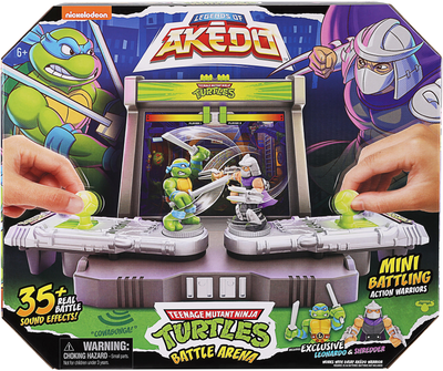 Zestaw gier Akedo TMNT Battle arena (0630996152621)