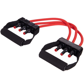 Эспандер трубчатый с ручками SP-Resistance Band 30LB (латекс, d-12мм, l-75см) (8021-30)
