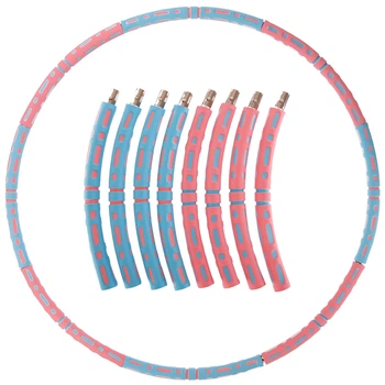 Обруч массажный Хула Хуп Hula Hoop CIMA (пластик, 8 секций, d-95см) (BY-6181)
