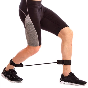 Латеральный амортизатор для ног SP-Planeta Ankle Speed Bands Pro (латекс, полиэстер, синтетический войлок, размер жгута-250х10х4мм) (T230)