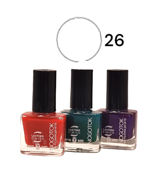 ЛАК Style color №026 NOGOTOK 6 мл. білий