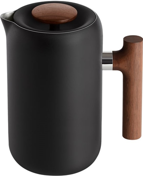 French press Fellow Clara z drewnianą rączką Czarny matowy 700 ml (502030104)