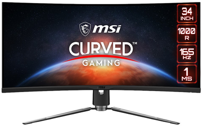 Монитор 34" MSI MPG ARTYMIS 343CQRDE Black (9S6-3DB25T-002)