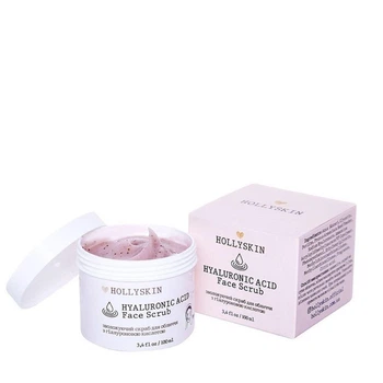 Скраб для лица с гиалуроновой кислотой Hollyskin Hyaluronic Acid Face Scrub