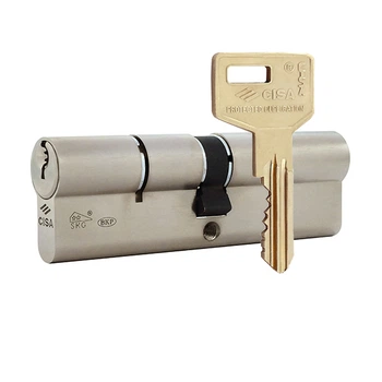 Цилиндр CISA C3000 100 (50*50) никель матовый 3 ключа