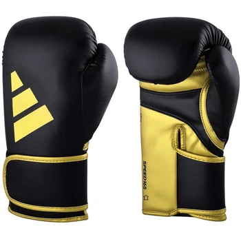 Боксерские перчатки Adidas Speed 165 WAKO (ADISBG165WK) Black/Gold 10 унций