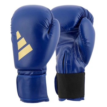 Боксерские перчатки Adidas Speed 50 (ADISBG50) Blue/Gold 10 унций