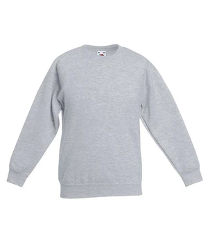 Пуловер Fruit of the loom Classic set-in sweat Kids 104 см Сіро-ліловий (62-041-0)