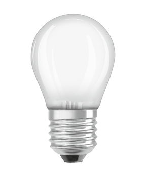 Лампа LED 4.8W 220V 470lm 2700K E27 DIM 45x77mm груша [4058075436909] LED RETROFIT CLASSIC P OSRAM