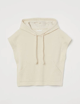 Жилет H&M Ж1104360 (0970843) колір бежевий (Ж1104360 - 173599)