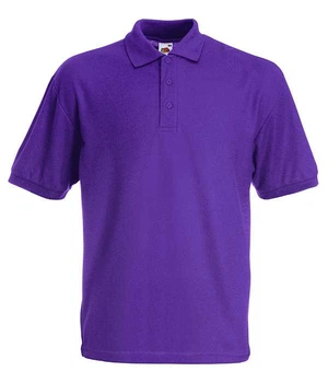 Футболка поло детская Fruit of the Loom 65/35 Polo kids 104 см Фиолетовый (0634170PE104)