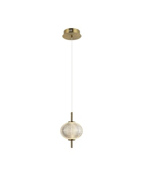 Підвісний світильник Italux PND-29038-1-GD Lazie Led 1x5W 3000K 500Lm IP20 Gold