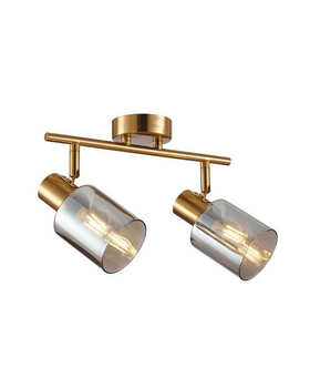 Спот Italux SPL-65342-2-BRO-SG Santia E14 2x40W IP20 (064131)