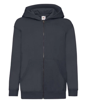 Кофта десткая Fruit of the Loom Classic hooded sweat jacket kids 128 см Темно-синий (0620450AZ128)